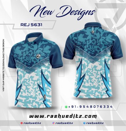 Customised Sublimation Cricket Jersey Latest Design REJ- 5631 Get game-ready with premium custom jerseys for your team Durable fabric, vibrant prints, and a fit that helps you win