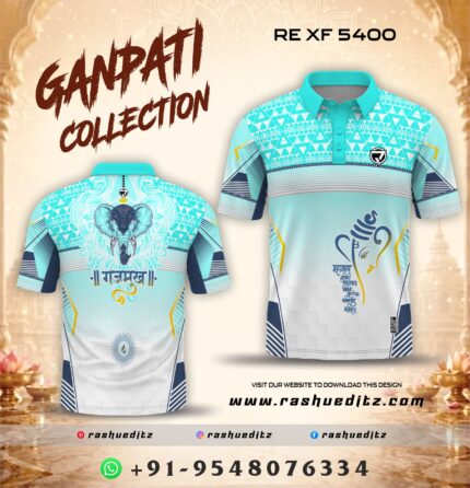 Ganesh Utsav 2026 Trending Launch | RE XF 5400 Festival Sports Jersey Design | Fuse tradition with elite sportswear performance. 🛒 Get yours: rashueditz.com | 📞 Contact: 9548076334